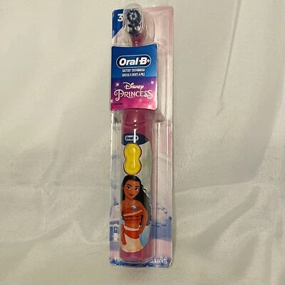 Escova de Dentes Feminina Oral-B Disney Princesa Moana Bateria Nova - Imagem 1 de 2