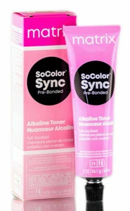 MATRIX SOCOLOR SYNC PRE-BONDED FULL-BODIED ALKALINE TONER HAIR COLOR 2 OZ CHOOSE - Picture 1 of 3