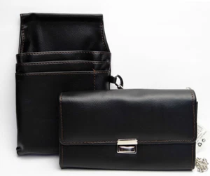 Gastro Kellnertasche Holster Kellner Kette Portemonnaie Geld-Taxi-Tracker-börse - Bild 1 von 13