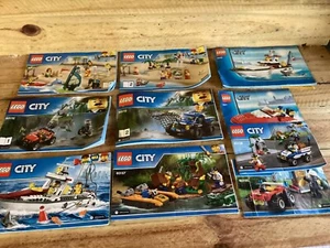 LEGO CITY BULK LOT of INSTRUCTION MANUALS - CAN SEPERATE - Picture 1 of 7
