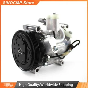 95200-63JA0 SV08A Air Condition Compressor PV4 12V for Suzuki Swift III SX4 Car - Picture 1 of 13
