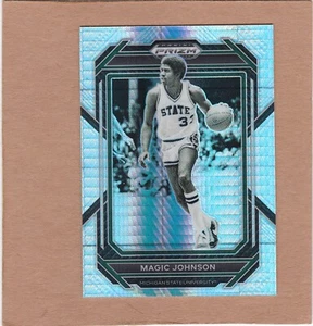 2023-24 Panini Prizm Draft Picks Hyper Prizm Magic Johnson #79 HOF MINTY - Picture 1 of 2
