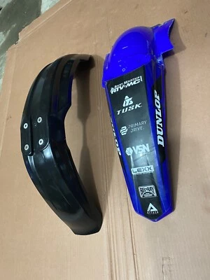 2006 2007 2008 2009 Yamaha Yz 250f Front Rear Fenders Black Blue Yz250f Plastic - Image 1 of 4