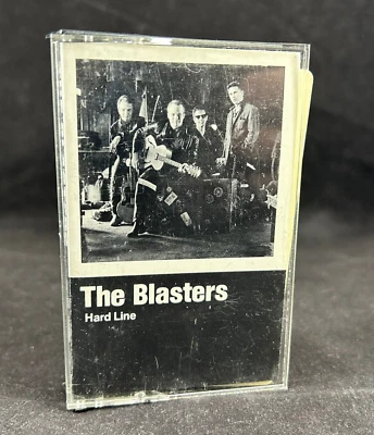 1985 THE BLASTERS HARD LINE WARNER BROTHERS SLASH VTG ROCK CASSETTE TAPE Foto 1 de 4