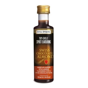 Licor de almendras chocolate suizo Still Spirits Top Shelf 50 ml esencia - Imagen 1 de 2