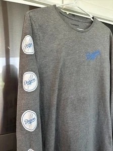 Dodgers Long Sleeve T-Shirt Express Brand Unisex Large - Picture 1 of 8