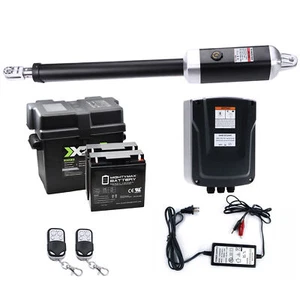 ALEKO Back Up Kit Gate Operator Opener for Single Swing Gates up to 1100 lbs - Picture 1 of 15
