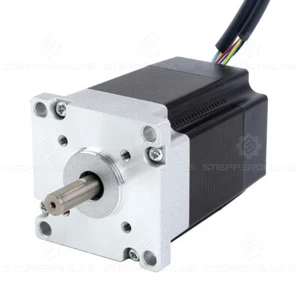 STEPPERONLINE 24V Nema 23 3000RPM 0,3Nm 94W 5,4A Motore DC brushless trifase CNC - Foto 1 di 6