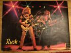 Rush 1980 Promo Poster Original Rush Neil Peart Poster