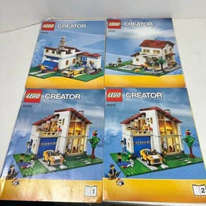 LEGO Creative: Familienhaus 31012 NUR ANLEITUNGEN BÜCHER 4er Set - Bild 1 von 7
