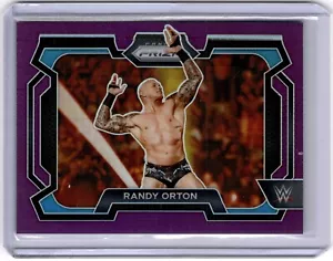 Randy Orton 2024 Panini Prizm Purple Prizm #104 WWE Smackdown #077/149 - Picture 1 of 2
