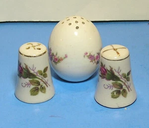 Three SALT & PEPPER SHAKERS Fine Porcelain Made in Japan - Picture 1 of 4