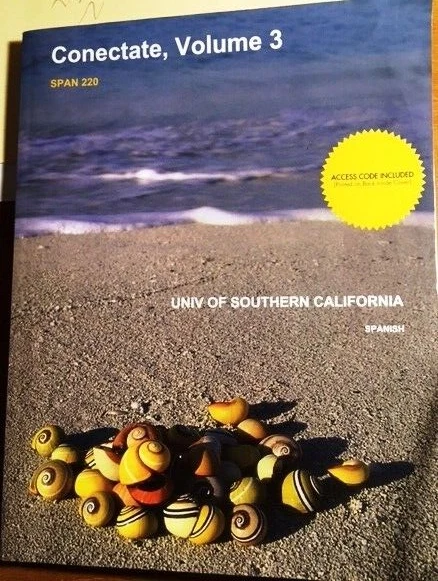 Conectate, Volume 3 SPAN 220 Univ Of Southern California Spanish isbn 9781308975 - Image 1 of 1