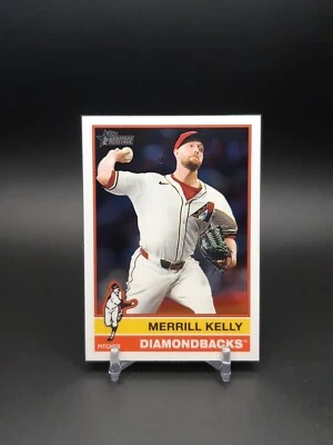 2025 Topps Heritage Chrome Merrill Kelly #287 - Image 1 of 2