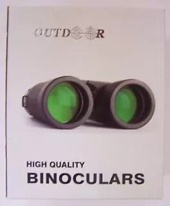 Binocolo 10x42 marca outdoor con custodia e cinturino - Foto 1 di 6