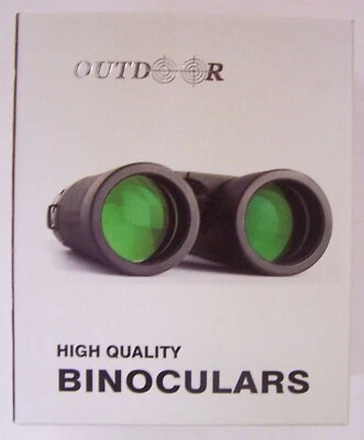 Outdoor Brand 10 x 42 Binoculars w/ Case and Strap - Image 1 of 4