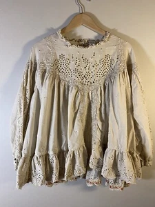 Magnolia Pearl Iruka Eyelet Blouse In Moonlight - Bild 1 von 16