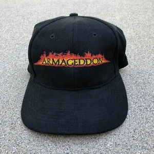 VTG 1998 NISSIN Armageddon Baseball Hat Jerry Bruckheimer Michael Bay Production - Picture 1 of 6