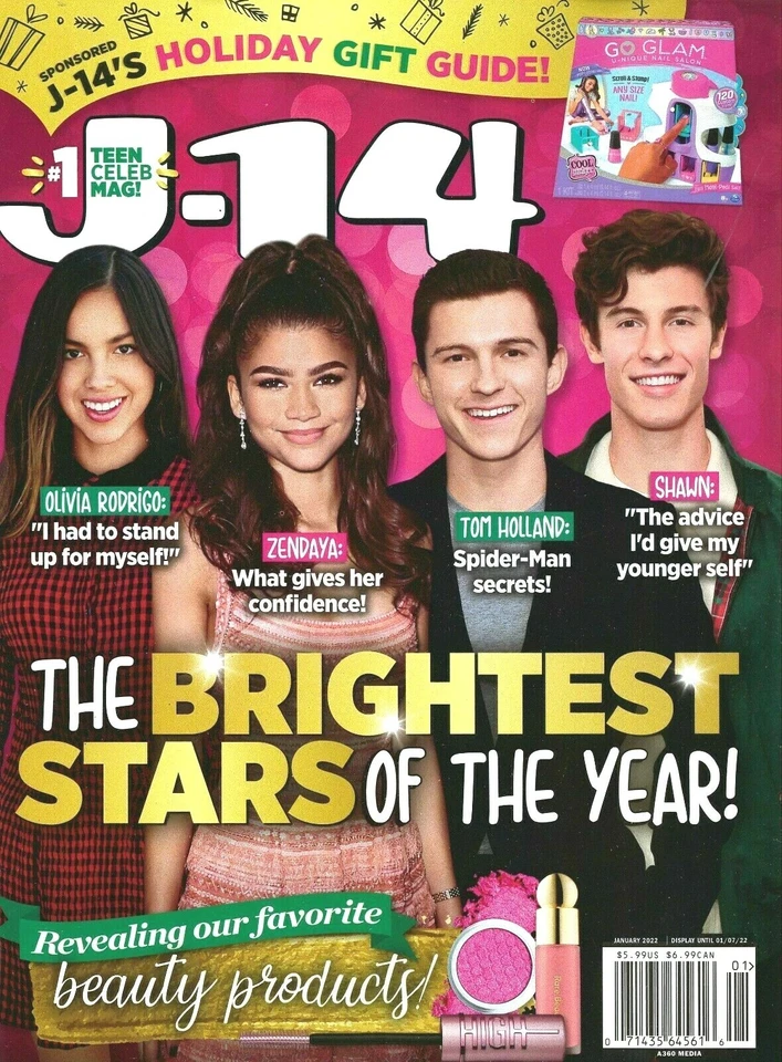 J -14  MAGAZINE JANUARY 2022 | THE BRIGHTEST STARS OT THE YEAR! - Image 1 of 1