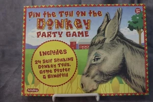 2008 Schylling Pin The Tail On The Donkey Game 24 players New - Picture 1 of 6