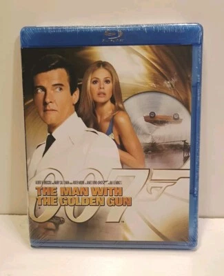 The Man with the Golden Gun (Blu-ray Disc Widescreen) 007 Bond  NEW in Shrink - Image 1 of 4