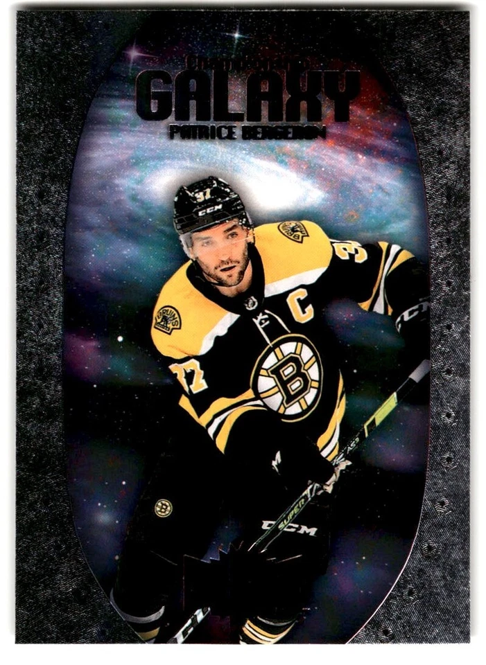 2021-22 Skybox Metal Universe Championship Galaxy Patrice Bergeron #CG-18 Boston - Image 1 of 2