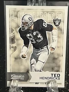 TED HENDRICKS----2016 PANINI----CLÁSICOS----RAIDERS - Imagen 1 de 2