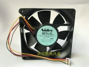 Nidec 8025 D08T-24TS9 08BH1 127K29342 DC24.5V 0.16A 80mm cooling fan - Picture 1 of 3