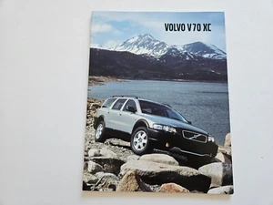 VOLVO V70 XC 46 PAGES SALES BROCHURE 2001 2002 - Picture 1 of 6