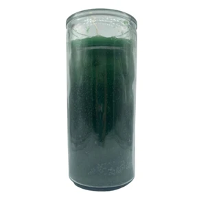 Vela Jumbo Verde 14 Días/Veladora Verde de 14 Diapositivas - Imagen 1 de 2