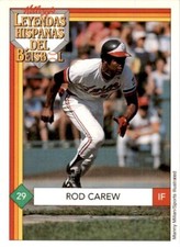 1991 Kellogg's Leyendas Hispanas del Beisbol - Rod Carew  Minnesota Twins
