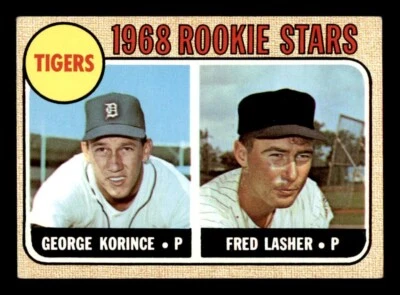 1968 Topps Baseball #447 Tigers Rookies VG - Image 1 of 2
