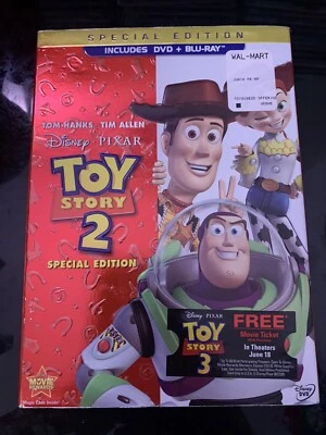 Toy Story 2 (Blu-ray/DVD, 2010, Special Edition) Slip Cover Blu Ray Disc  Only - Image 1 of 3