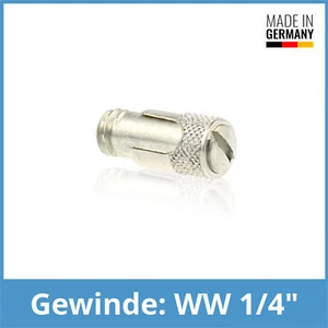 Drehöler mit seitlichem Einfüllloch WW 1/4" Messing vernickelt - Picture 1 of 1