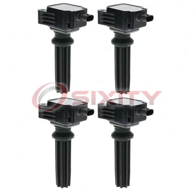 4 bobinas de encendido Hitachi para Ford Focus 2016-2017 2,3 L L4 cable de bujía lp Foto 1 de 4
