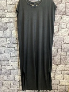 10days, DamenKleid , Gr. M 36/38/40 Schwarz,  Schlitz, 2a165 Leinen - Bild 1 von 15