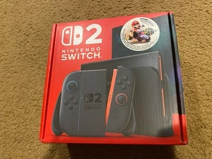 EMPTY BOX NINTENDO SWITCH 2 MARIO KART WORLD USA VERSION FAST FREE SHIP - Picture 1 of 6