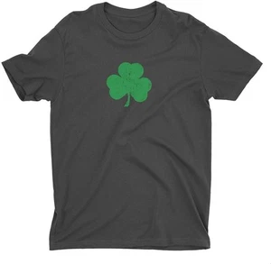 NYC FACTORY USA Screen Printed Shamrock Youth T-Shirt Distressed Tee Kids... - Picture 1 of 2