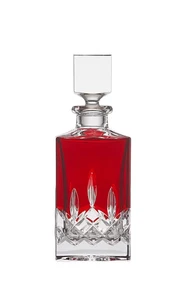 Waterford Lismore rot quadratisch Karaffe brandneu - Bild 1 von 3