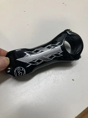 Bontrager XXX Carbon Stem 90 mm 7 degree 31.8 gloss Black light road bike - Image 1 of 4