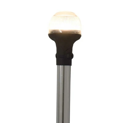 Luz de poste articulada Attwood Boat 5330-60-1 | Antirreflejo 60 pulgadas Foto 1 de 2