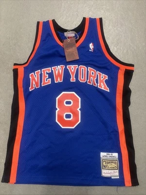 MITCHELL & NESS HARDWOOD CLASSICS LATRELL SPREWELL NEW YORK KNICKS JERSEY sz L - Image 1 of 4