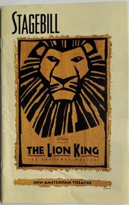The Lion King - Broadway Playbill - Oct 1999 - Tom Hewitt, Christopher Jackson - Picture 1 of 3