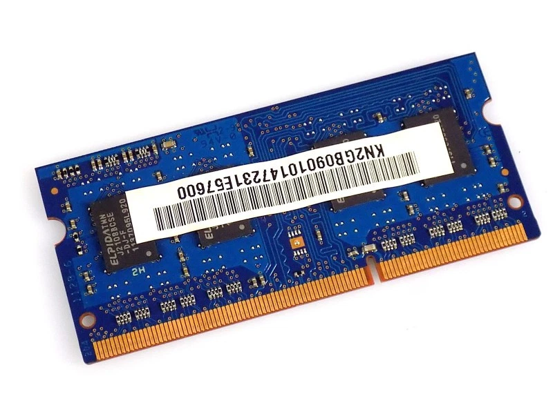 2GB Acer KN.2GB09.010 EBJ20UF8BCS0-DJ-F DDR3-1333Mhz PC3-10600S CL9 1.5V SO-DIMM - Bild 1 von 1
