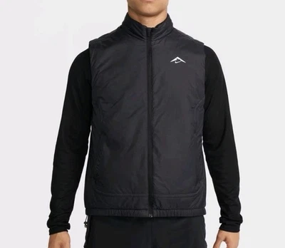 Nike Trail PrimaLoft Therma-FIT Correr Senderismo Chaleco Negro Talla XL FZ0001-010 Foto 1 de 4