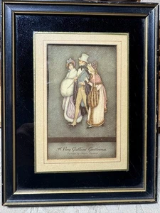 Jennie Harbours "A Very Gallant Gentleman" Druck auf Leinwand - gerahmt - Bild 1 von 12