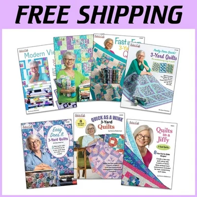 Lap, Twin, & Queen/King Size Quilt Patterns - Image 1 of 2