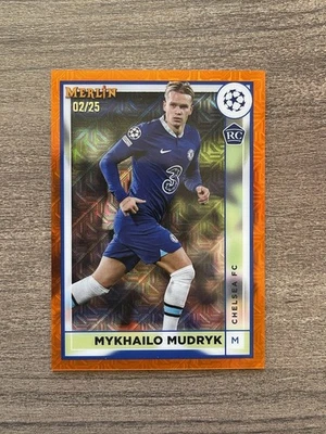 2022-23 Topps Merlin UCC Mykhailo Mudryk /25 (RC) No.41  - Image 1 of 2