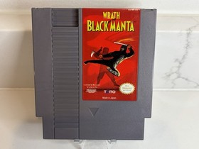 Wrath of the Black Manta - 1990 NES Nintendo Game - Cart Only - TESTED!