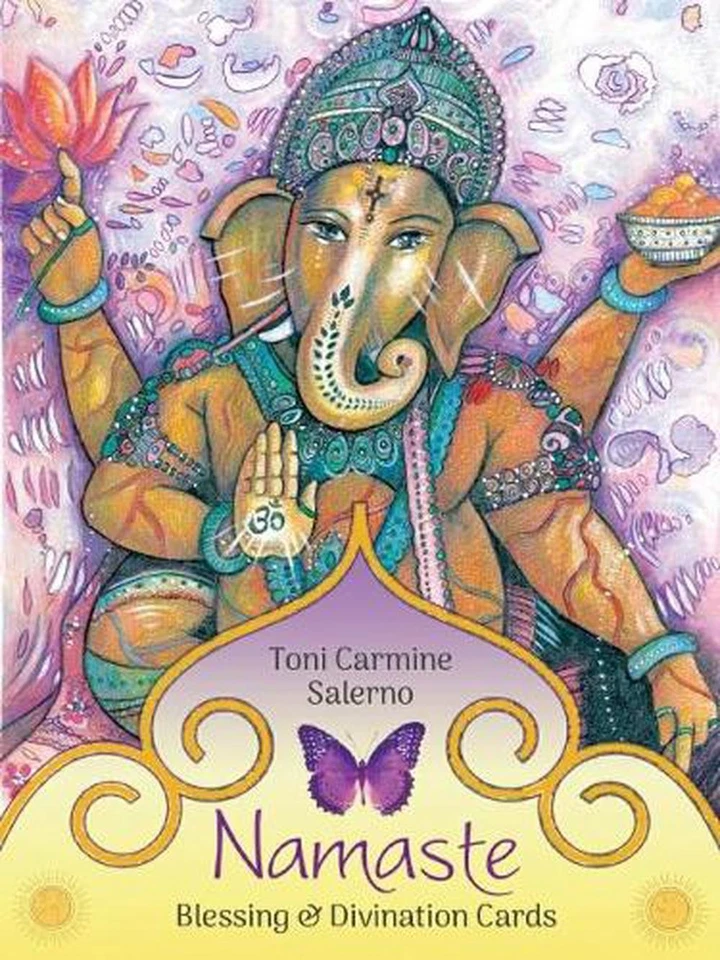 Namaste: Blessing & Divination Cards by Toni Carmine Salerno (English) Cards Boo - image 1 of 1